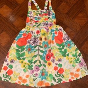 Cotton flower summer dress